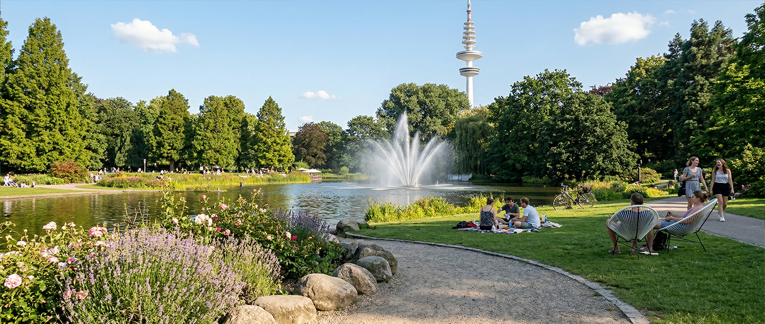 Hamburg, Planten un Blomen