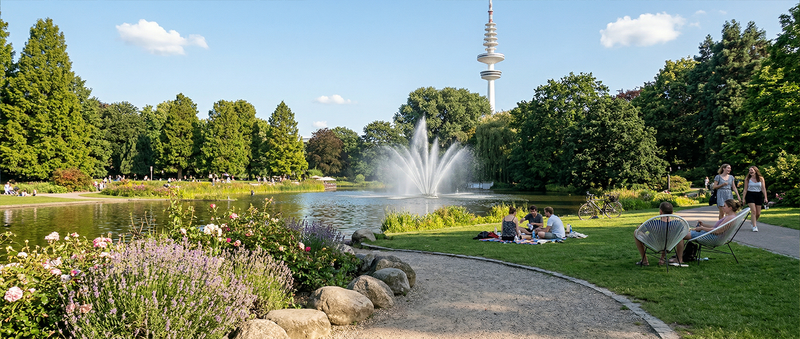 Hamburg, Planten un Blomen